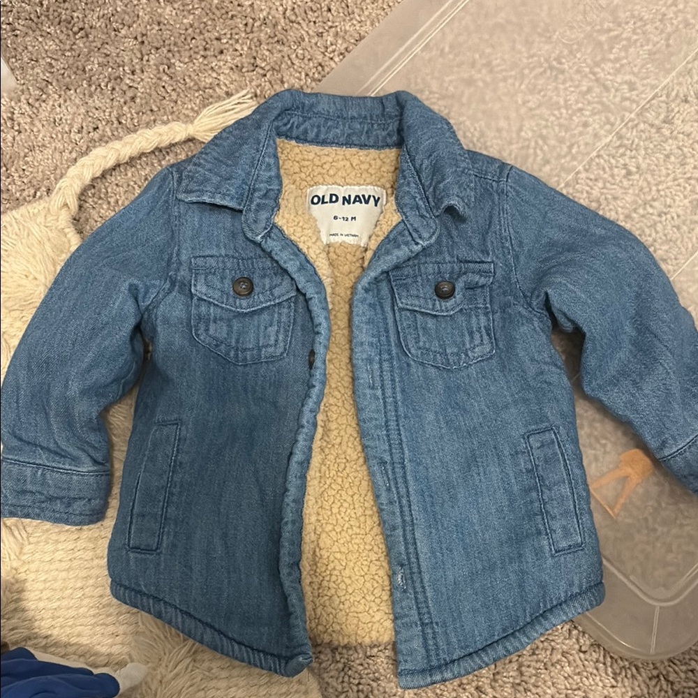 Old Navy Blue Jean Jacket Classic Denim Style